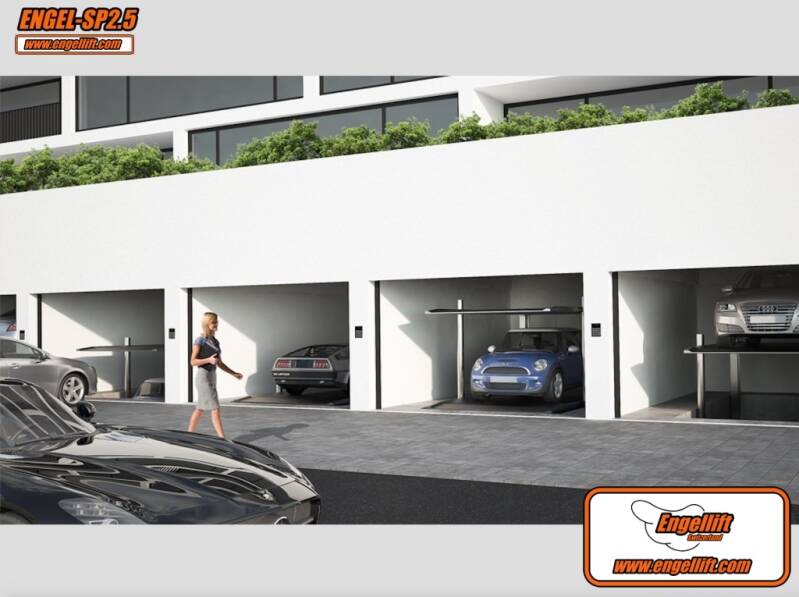 ENGEL-SP2.5;  4-SÄULEN PARKHEBEBÜHNE (5.000KG.), -3