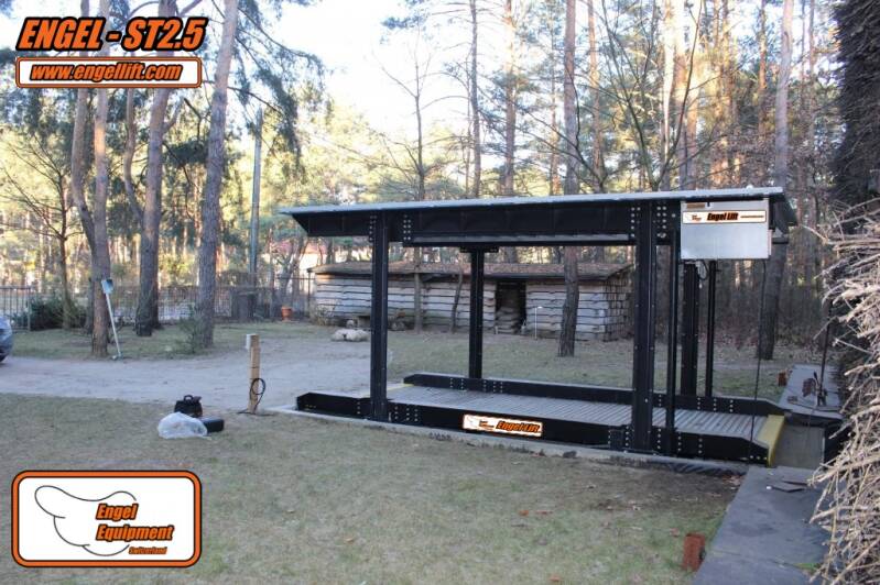 ENGEL-ST2.5  ; Keller Doppel Parkhebebühnen, Unterirdische Parklift.-2