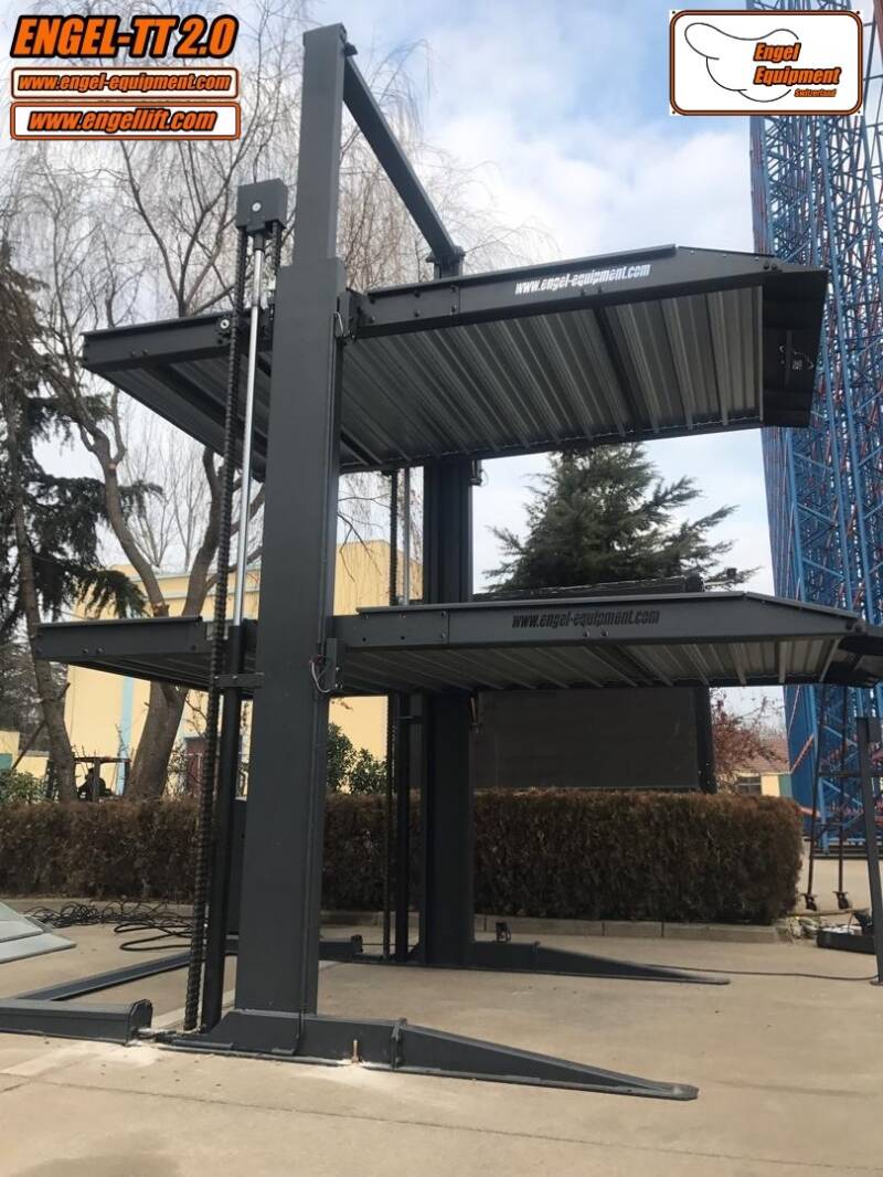 ENGEL-TT2.0;  2-SÄULEN PARKHEBEBÜHNE FÜR 3 FAHRZEUGEN ,-3