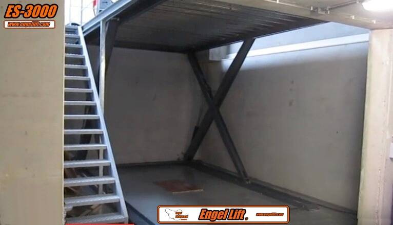 ES-3000 : Hochhub Scheren Parkhebebühne.,  Hochhub Transport Hebebühnen.-C