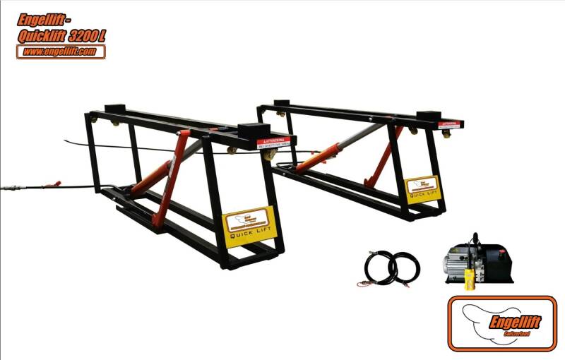Engellift-Quicklift 3200 L Mobile Scherenhebebühne  Mobile 2-Plattform Hebebühnen.-2