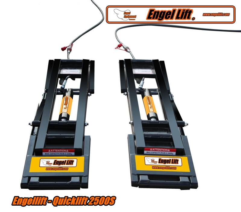 Engellift-Quicklift 2500S  Mobile Scherenhebebühne Mobile 2-Plattform Hebebühnen.-2