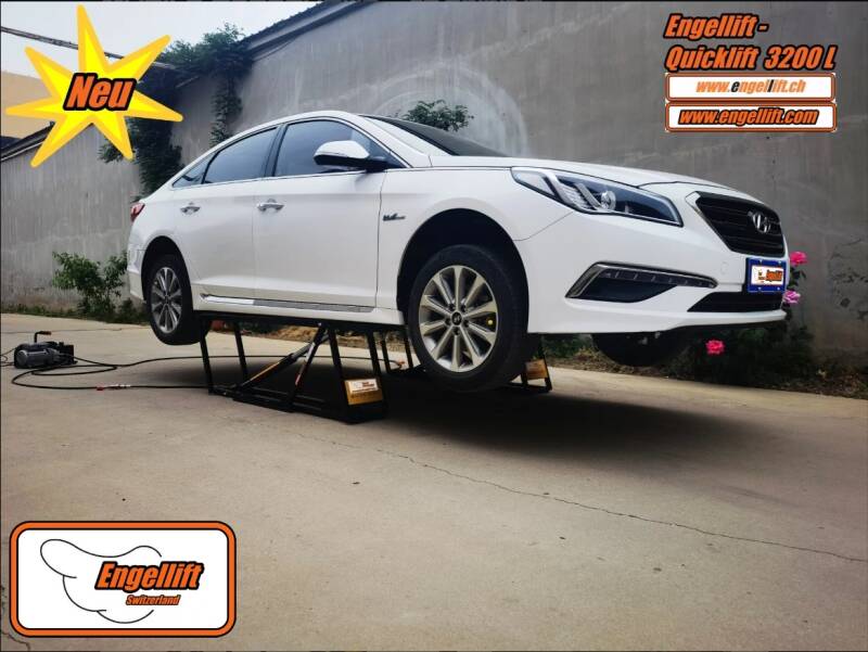 Engellift-Quicklift 3200 L Mobile Scherenhebebühne  Mobile 2-Plattform Hebebühnen.