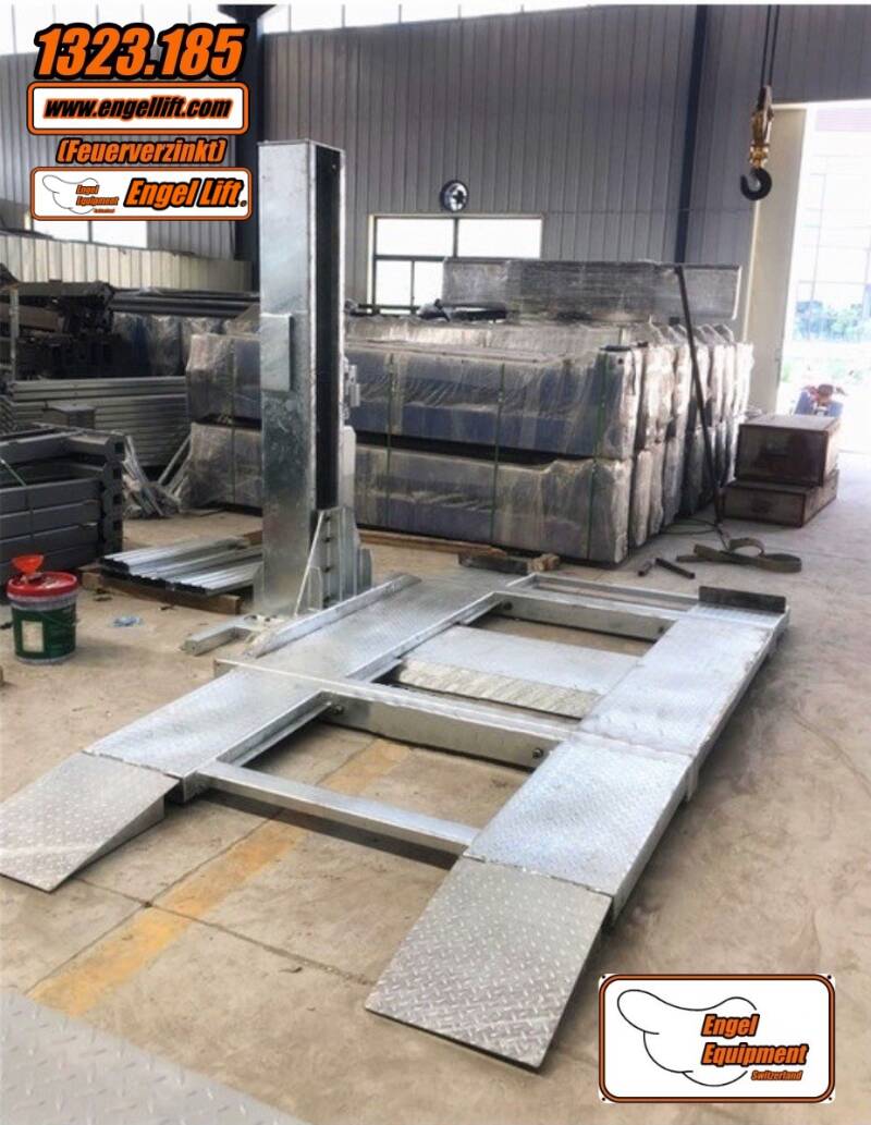 1323.185 Engellift 1-säule Parkhebebühne, Verzinkt
