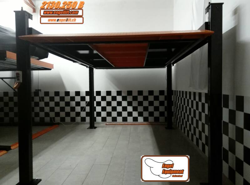 ENGEL-2130.250A & ENGEL-2130.250B ; 4-Säulen Heavy Duty Parkhebebühnen: