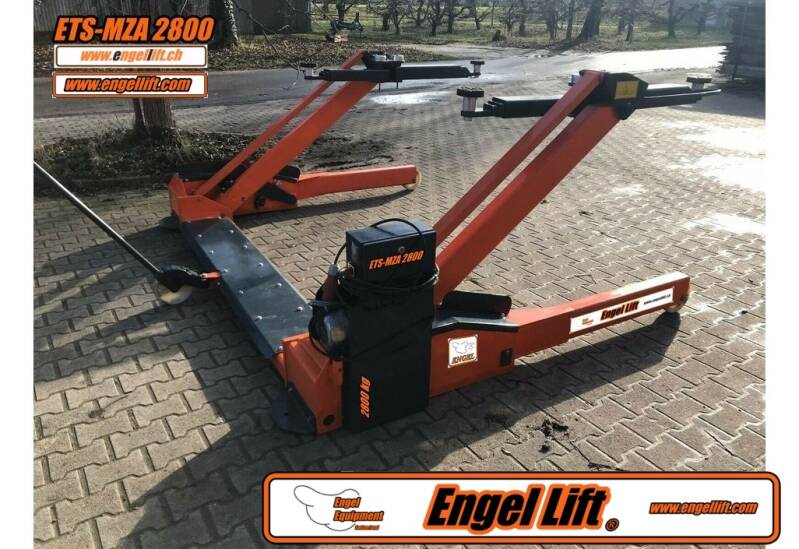 ETS-MZA 2800: Mobile Hubarm Hebebühnen, Mobile 2-Säulen Hebebühnen.