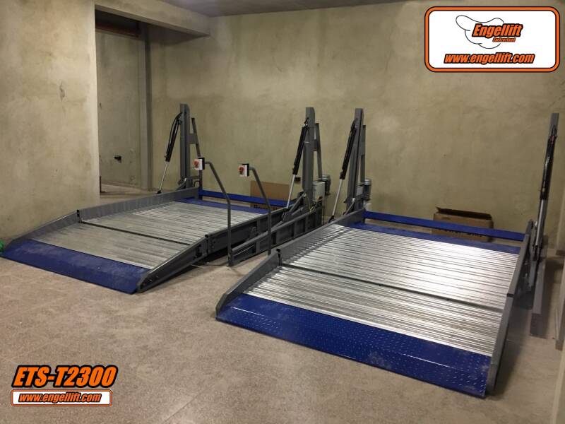 ETS-T2300 : Knickplattform -Scheren Parkhebebühne-5