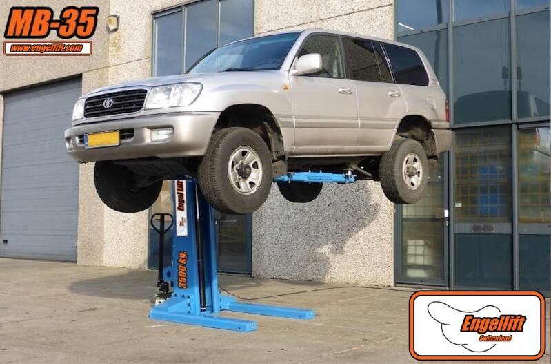 Engellift MB-35; PREMIUM Einsäulen Mobile Hebebühnen