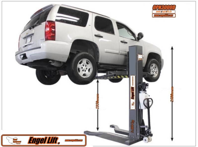 OPH-3000D: Einsäulen Mobile Hebebühnen