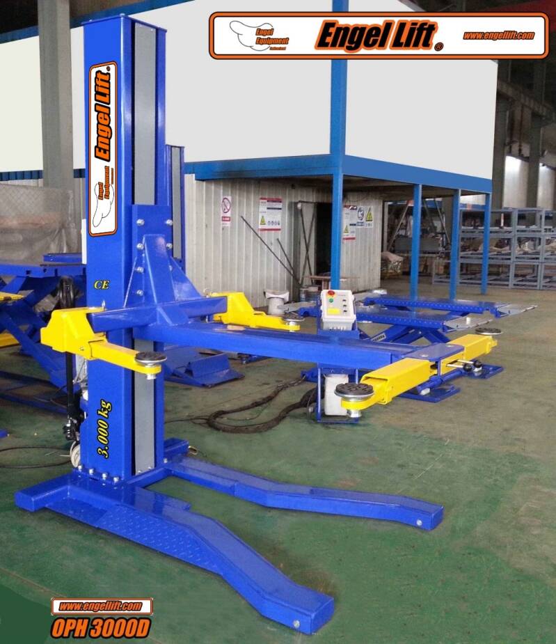 OPH-3000D: Einsäulen Mobile Hebebühnen-3