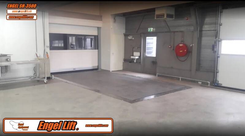 Engel SH-3500 : Hochhub Scheren Transport Hebebühne.-2