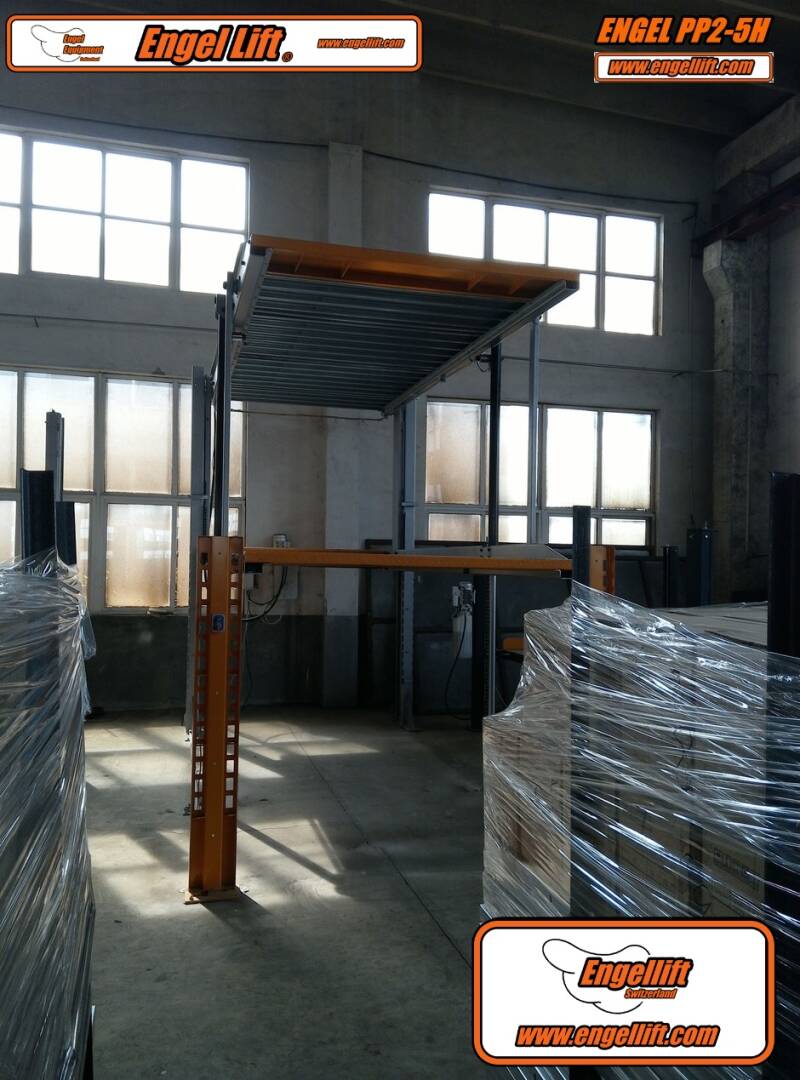 ENGEL-PP2-5H ; Keller Double &- QuadroParker Parkhebebühnen, Unterirdische Doppelplattform Parklift Hydraulisch-2