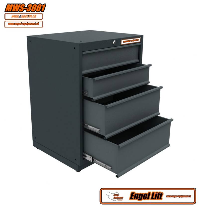 MWS-3001   4-SCHUBLADEN BLOCK