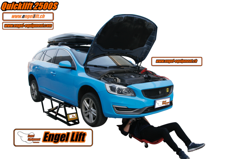 Engellift-Quicklift 2500S  Mobile Scherenhebebühne Mobile 2-Plattform Hebebühnen.-3