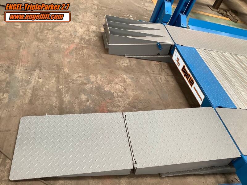 ENGEL-TRIPLEPARKER 2.7;  4-SÄULEN TRIPLE PARKHEBEBÜHNE (2X 2.700KG.), -7