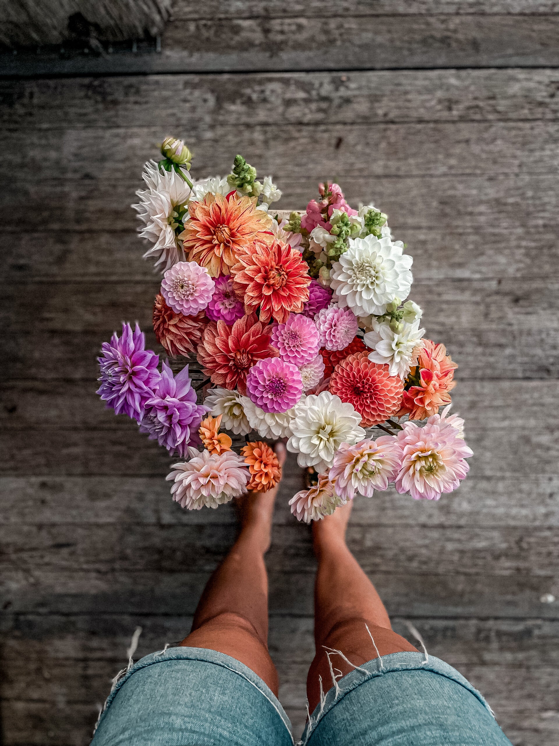 Boeket bloemen met zonnebloemen