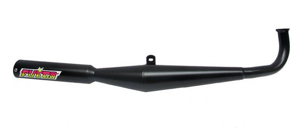 Tomos uitlaat bos (zwart) 28mm