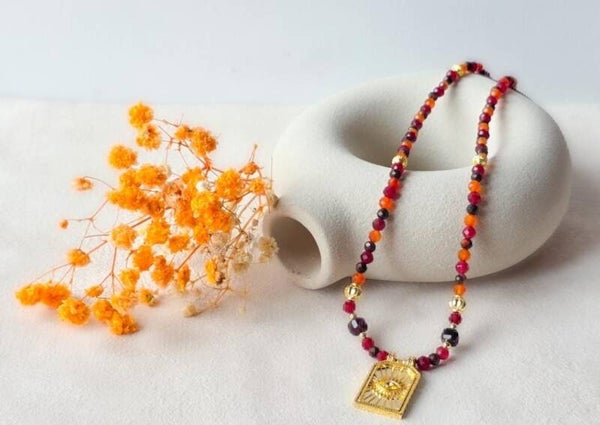 Collier Bengale Orange