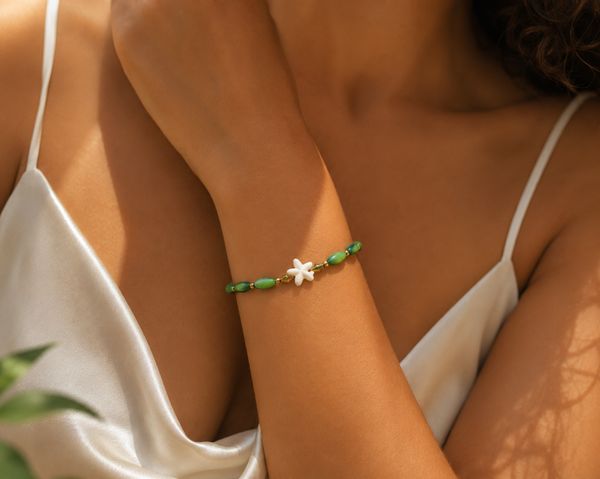 Bracelet Lagon Émeraude