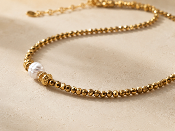 Le collier Sable Doré