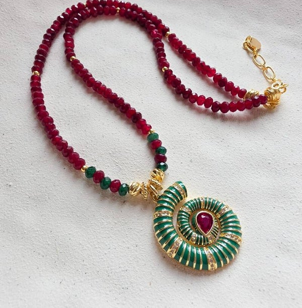 Collier Calysea Vert