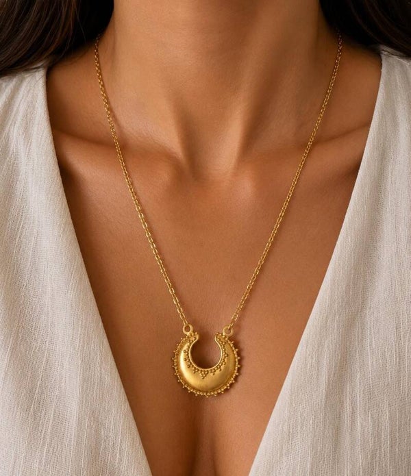 Collier Soleil Doré