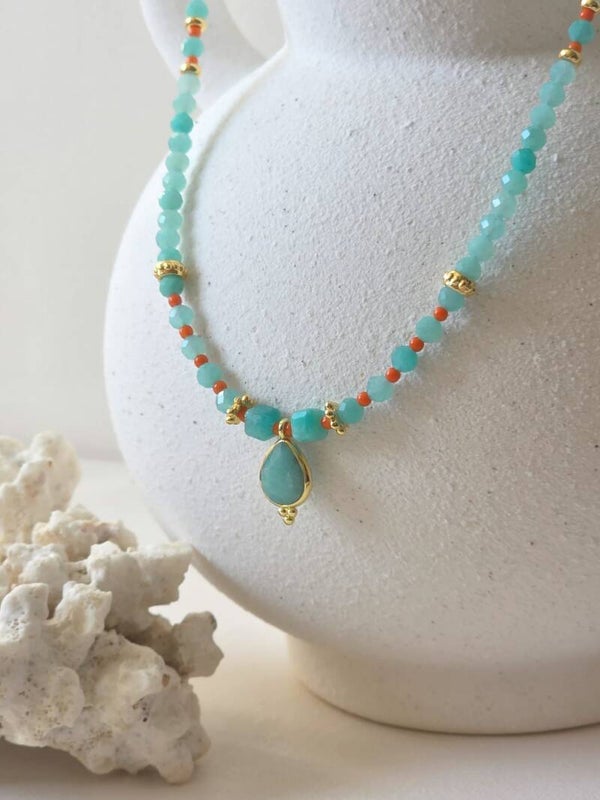 Collier Azura Bohème  • Bijou Océan Femme