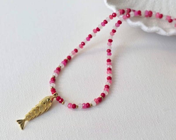 Collier Mahi Rosé