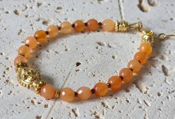 Bracelet Holi orange