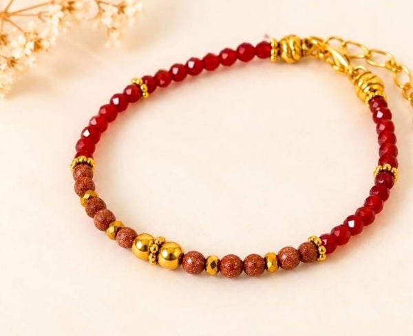 Bracelet Joyau de Jaipur-Goldsandstone