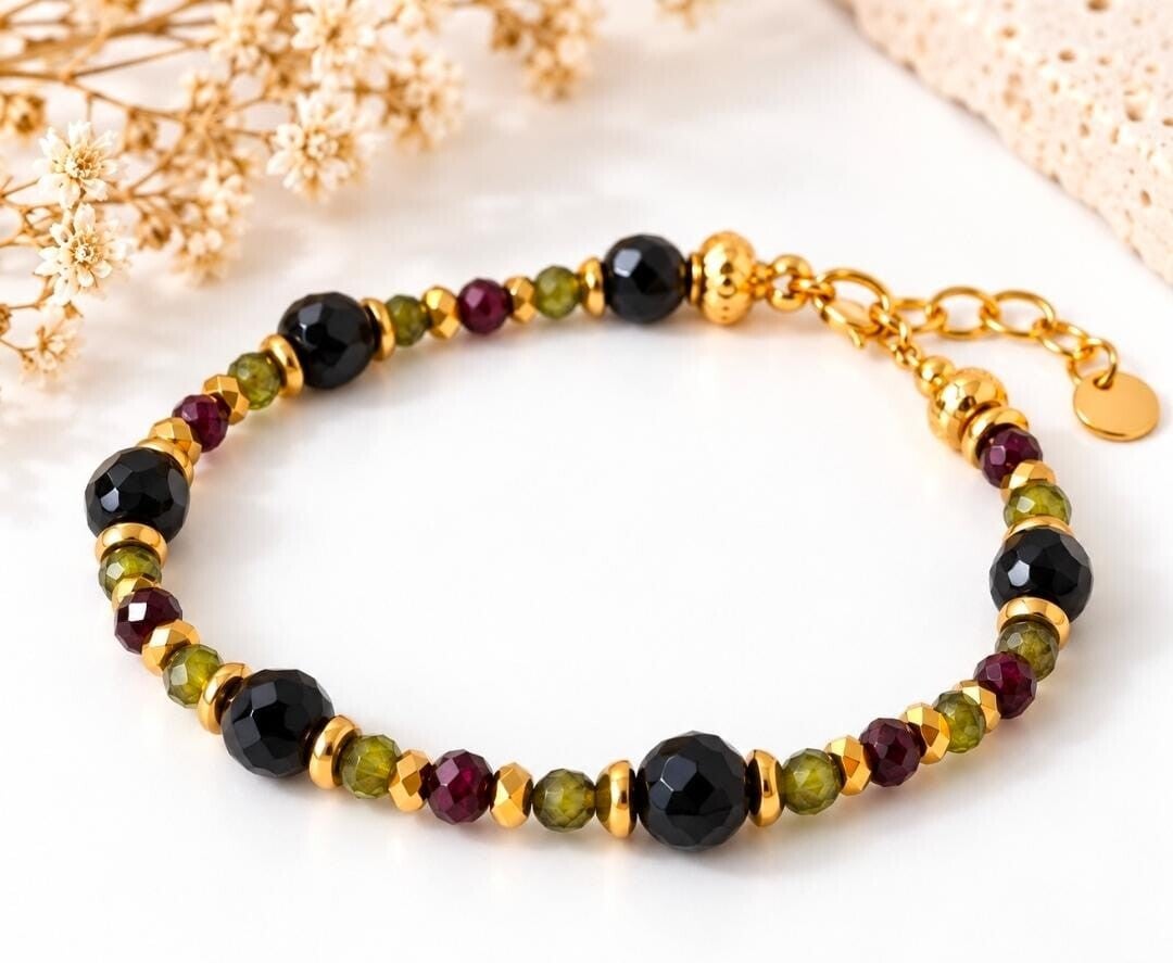 Bracelet Kashmir – Bracelet femme en pierres naturelles
