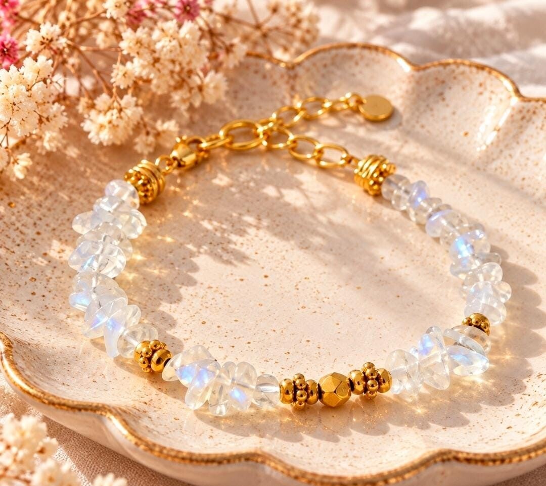 Bracelet Noor – Bracelet femme Opale en pierres naturelles
