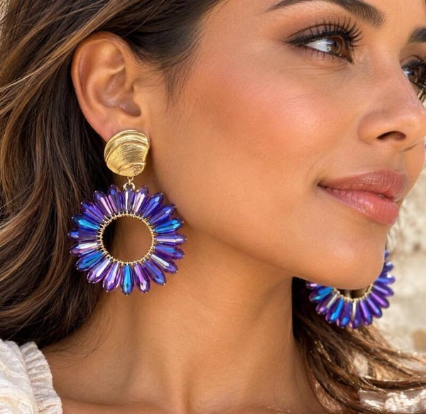 Boucles d'oreilles Nuit des Îles