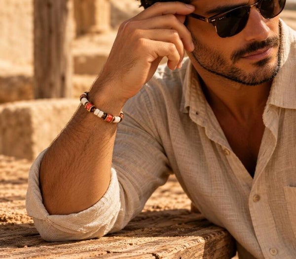 Bracelet homme Banjara – Style bohème | Collection Nomade