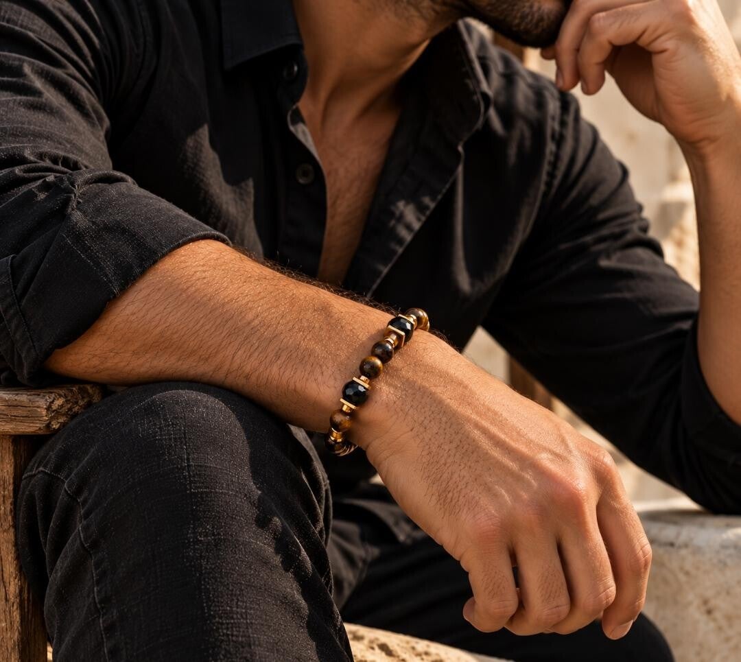 Bracelet homme Rajah – Collection Jungle