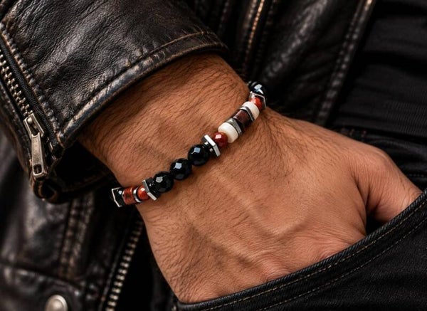 Bracelet homme Rebel – Style rock | Collection Esprit Rock