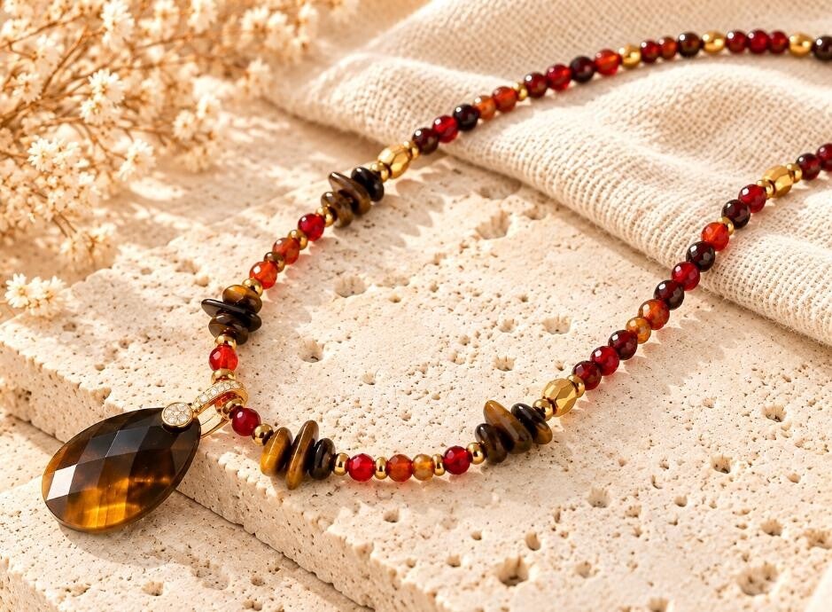 Collier Poussière d'or