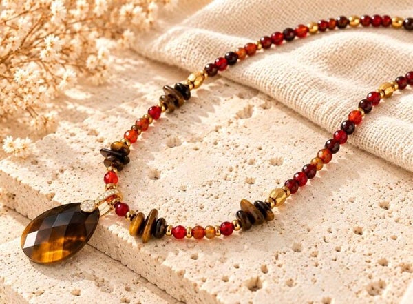 Collier Poussière d'or