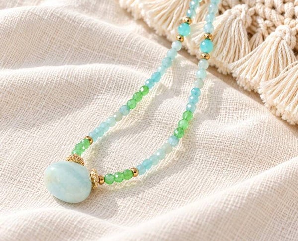 Collier Brise de Blue Bay