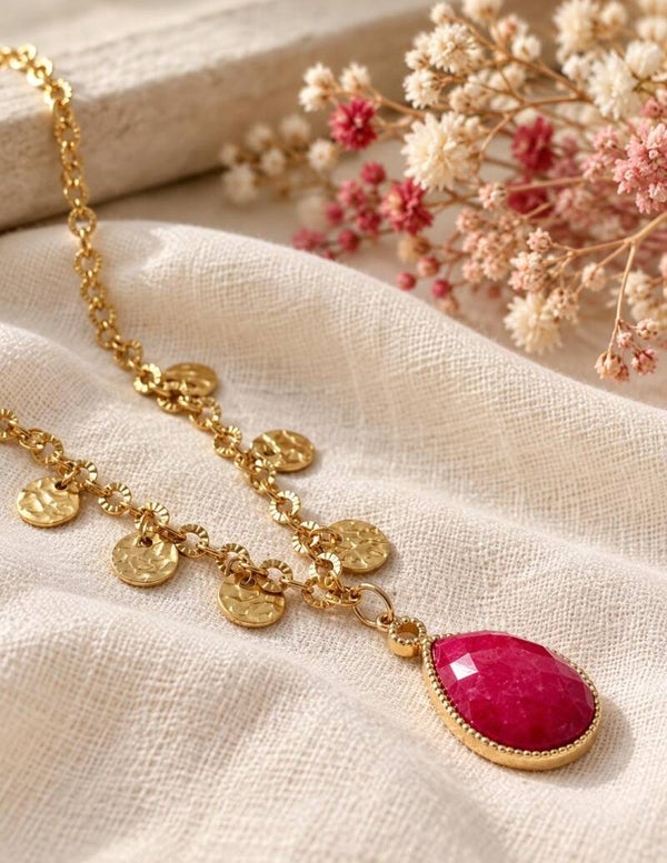 Collier Chakra Rouge