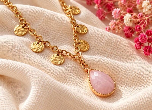 Collier Chakra Rosé
