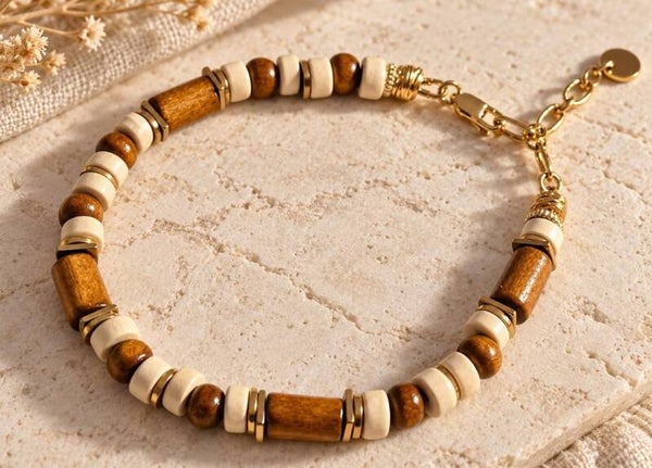 Bracelet Homme Bosphore en Bois | Collection Nomade