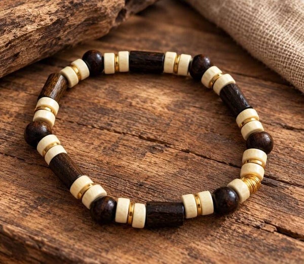 Bracelet Homme Terre d’Ébène | Collection Nomade