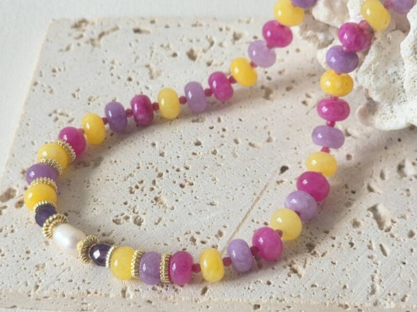 Collier Multicolore Jardin Créole