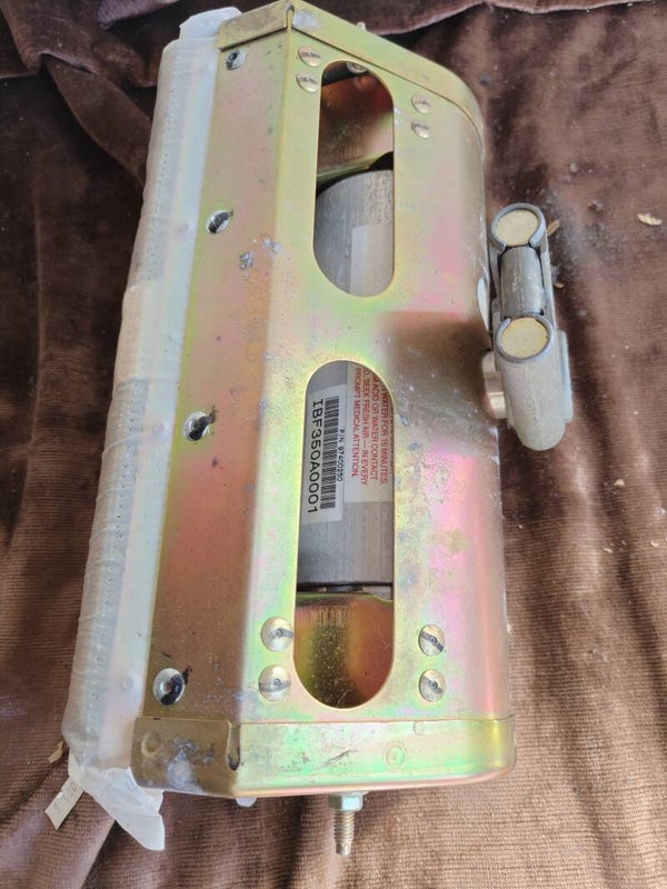 Titel: Originele Passagiers Airbag Unit Jaguar XJS (Facelift) - P/N 97400250 Code: 002-A-6