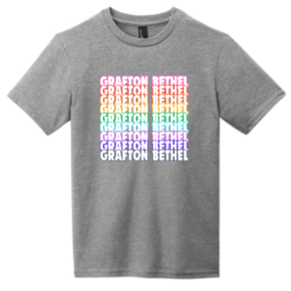 Multicolored Grafton Bethel Tee Grey Frost