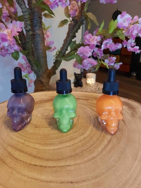 Lot des 3 fioles Halloween