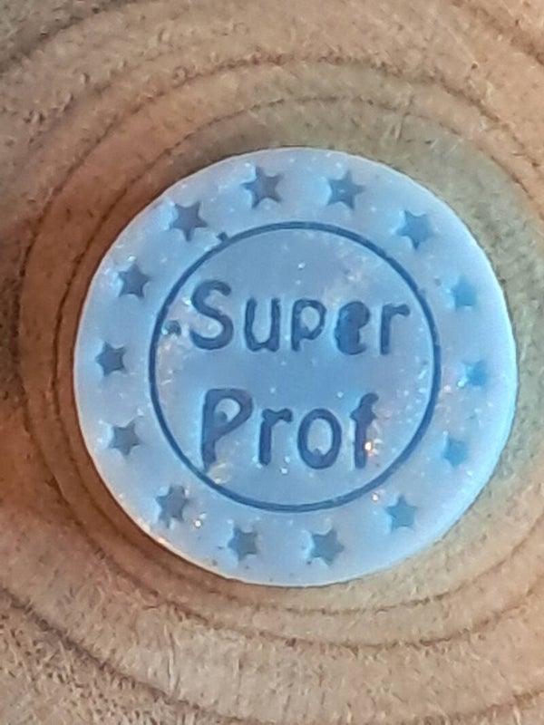 Fondant "Super Prof"