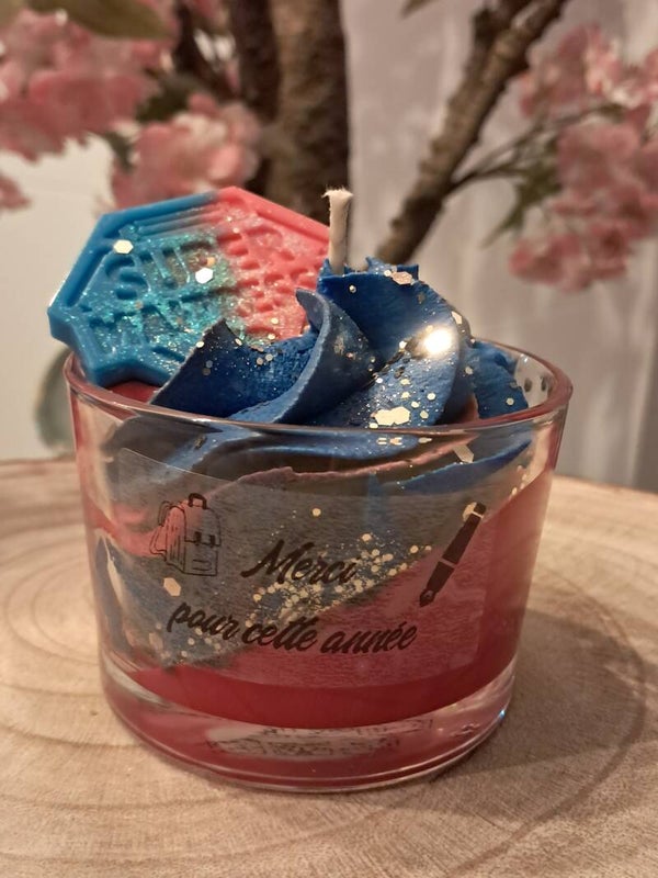 Bougie "Super maître/maitresse"