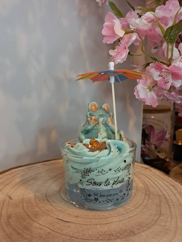 Bougie " Sous la pluie..."